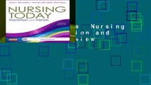 About For Books  Nursing Today: Transition and Trends, 8e  Review