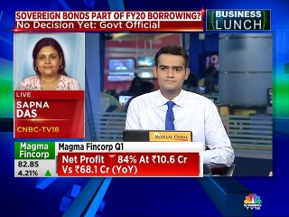 Government yet to take a decision on sovereign bonds being a part of FY20 borrowing