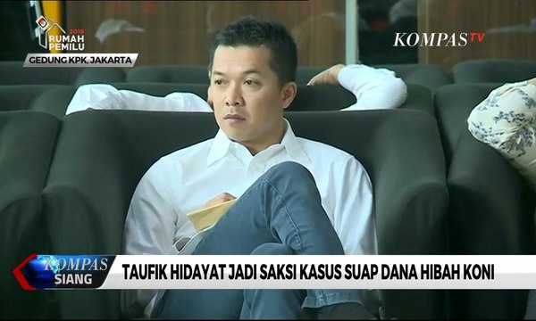 Eks Pebulutangkis Taufik Hidayat Diperiksa KPK