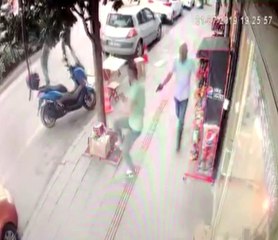 İlk önce ayağına sıktı, daha sonra darp etti