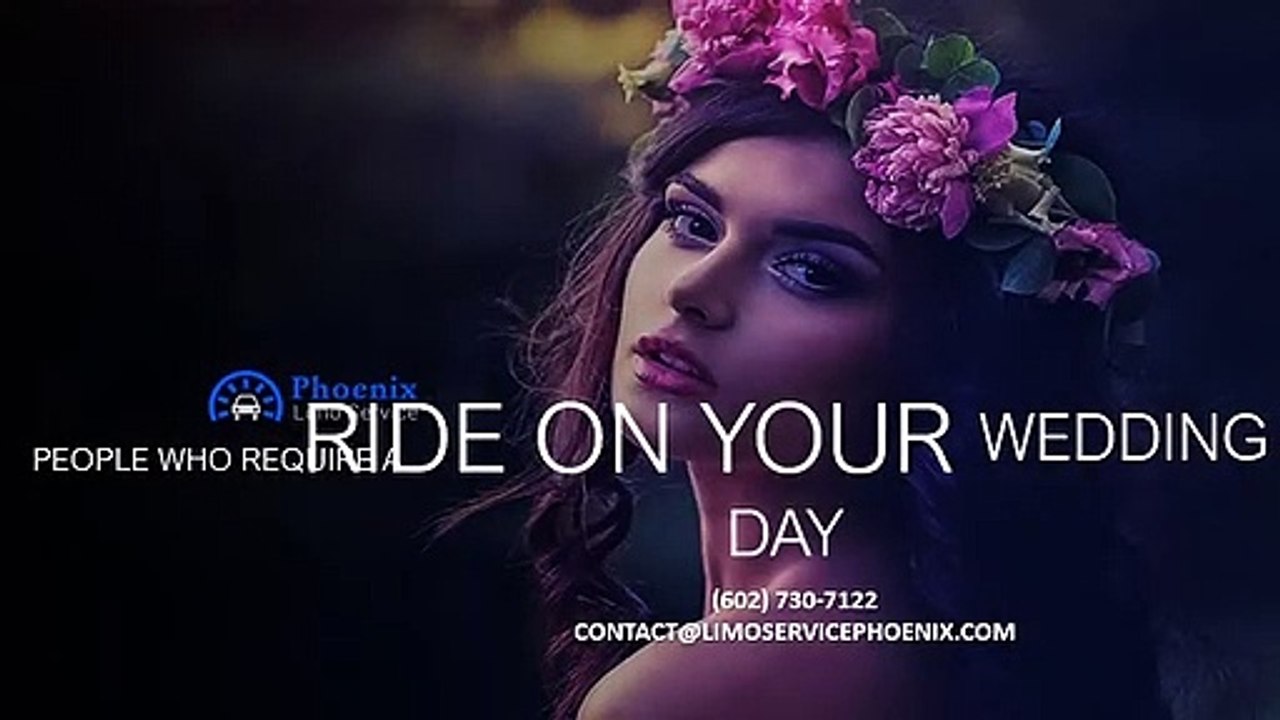 People Who Require A Ride On Your Wedding Day