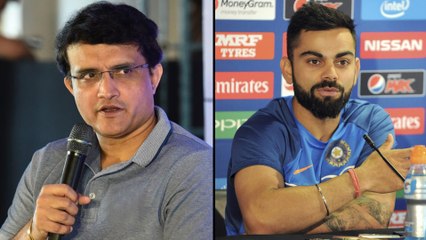 Video herunterladen: Virat Kohli Has Right To Give His Opinion On Coach Selection Says Sourav Ganguly