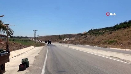 Hatay'dan Şanlıurfa sınırına mühimmat sevkiyatı