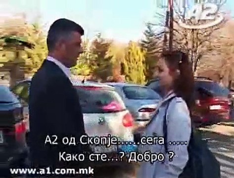 Hashim Thaqi tu nga mas prostitutave ne shkup në vitin 2009 kapet nga gazetarja Maqedone