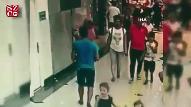 Zalim babadan minik çocuğa acımasız tekme