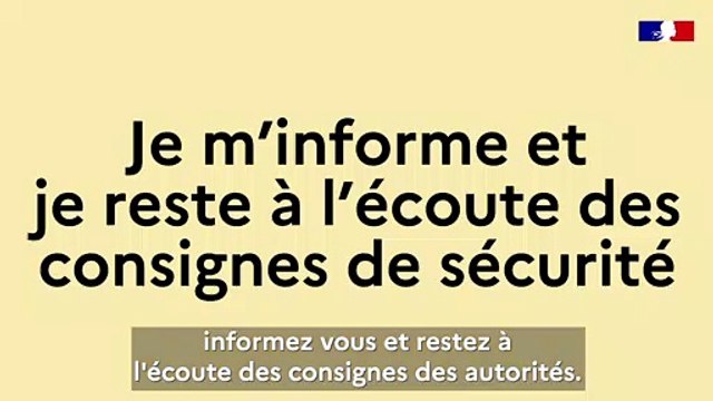 ⛈⚠️ Pluie - inondation : adoptez les 8 bons comportements