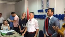 Report TV -Gjirokastër/ Betohet kryebashkiaku Golemi, konstituohet edhe Këshilli Bashkiak