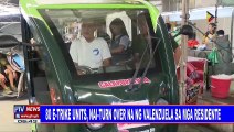 80 e-trike units, nai-turn over na ng Valenzuela sa mga residente