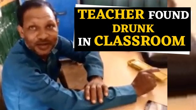 Chhattisgarh teacher suspended after being found in an inebriated state in classroom, video viral