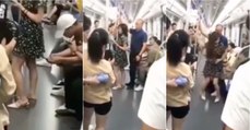 Ato de homem para salvar mulher de assédio no metro torna-se viral