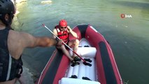 Erzurum Valisi Okay Memiş Çoruh'ta rafting yaptı