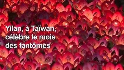 Des Taïwanais célèbrent le mois des fantômes