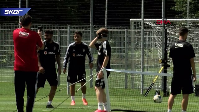 Beşiktaş antrenmanında Quaresma'dan rövaşata şov