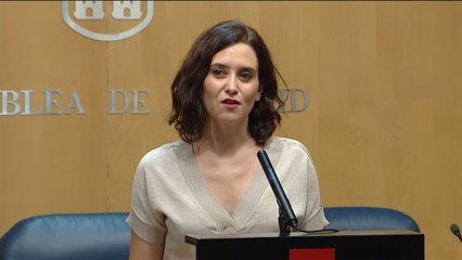 Díaz Ayuso: "Prácticamente todo lo que pone en el documento de Vox es asumible".
