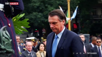 Brezilya Devlet Başkanı Bolsonaro'dan Fransa'ya saç traşlı protesto