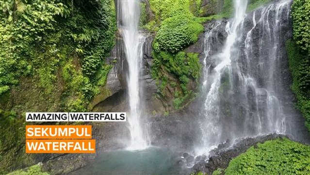 Amazing Waterfalls: The Most Beautiful Waterfall in Bali