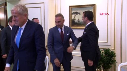 SPOR TFF'den İmamoğlu'na tebrik ziyareti