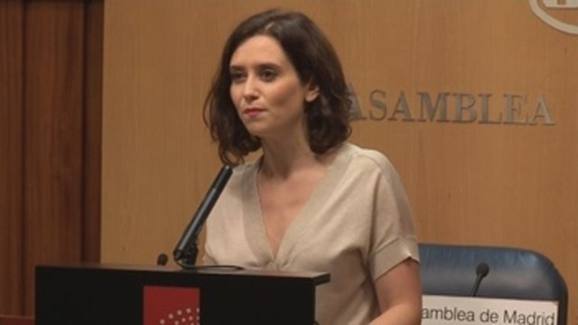 Ayuso presidirá la Comunidad de Madrid tras el sí de PP y Cs a Vox