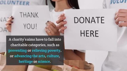 How charities work