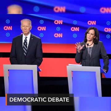 Rivals clash with frontrunner Biden at Democratic debate