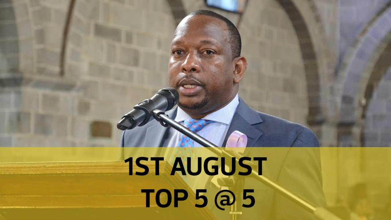 1st August Top 5 @ 5