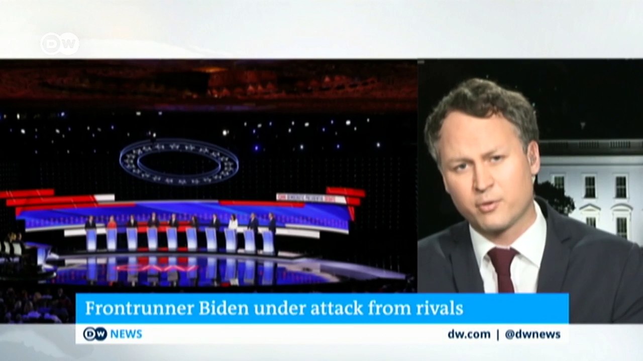 Kamala Harris spars with Joe Biden in 2nd Democratic debate | DW News