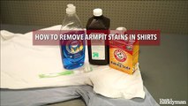 How To Remove Armpit Stains