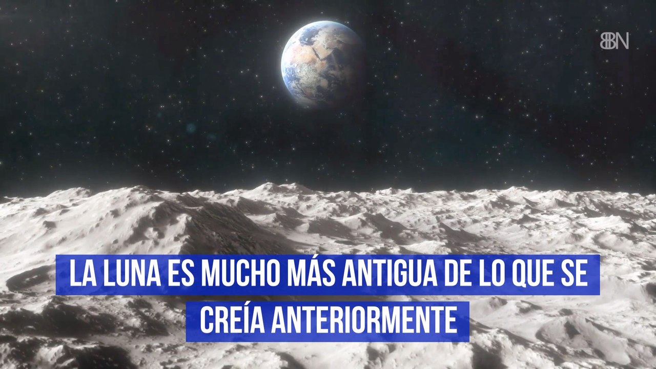 La luna es mucho más antigua de lo que se creía anteriormente