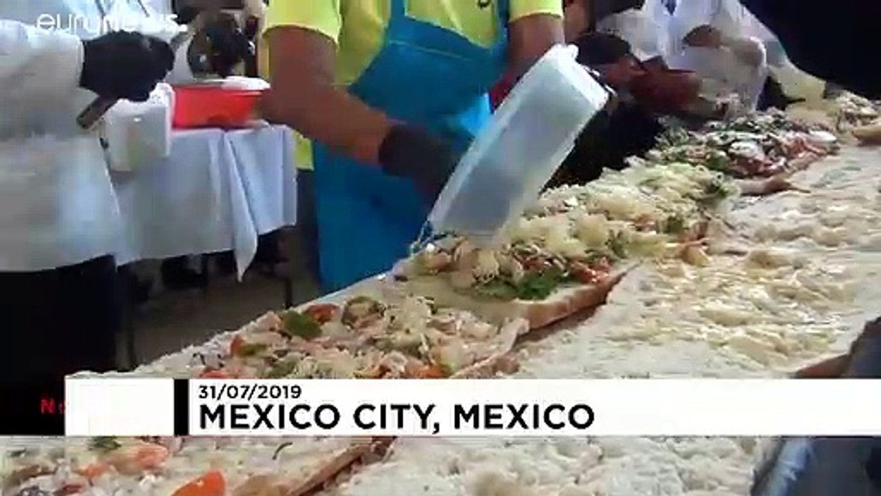 72 Meter lang: Monster-Sandwich in Mexiko