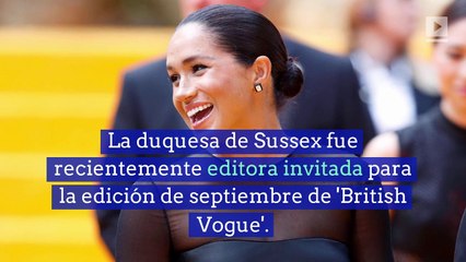 Meghan Markle lanza una línea de moda con un fin caritativo