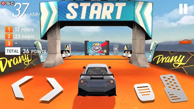 Car Stunt Races - Mega Car Ramps Race S03 Android Gameplay Video