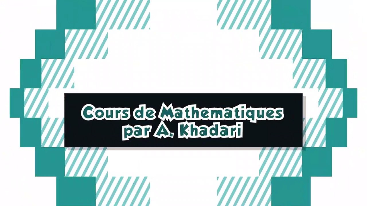 Cours de mathématiques