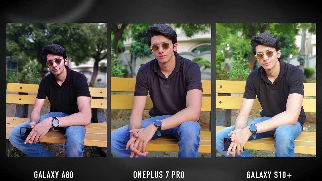 Samsung Galaxy A80 vs OnePlus 7 Pro vs Galaxy S10 Plus - Camera Test!