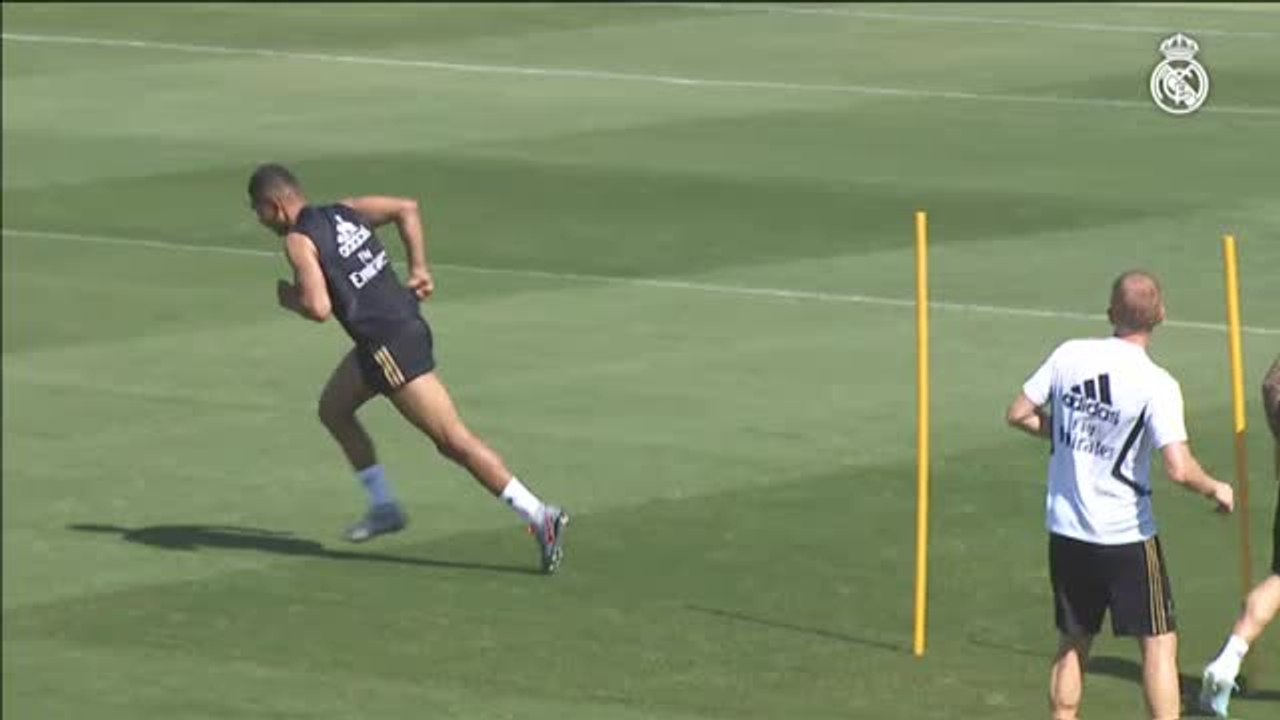 El conjunto blanco vuelve a entrenar en la Ciudad Real Madrid