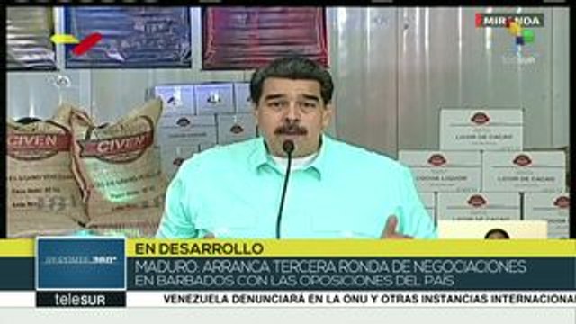 Pdte. Maduro insta a una mesa permanente de diálogo con oposiciones