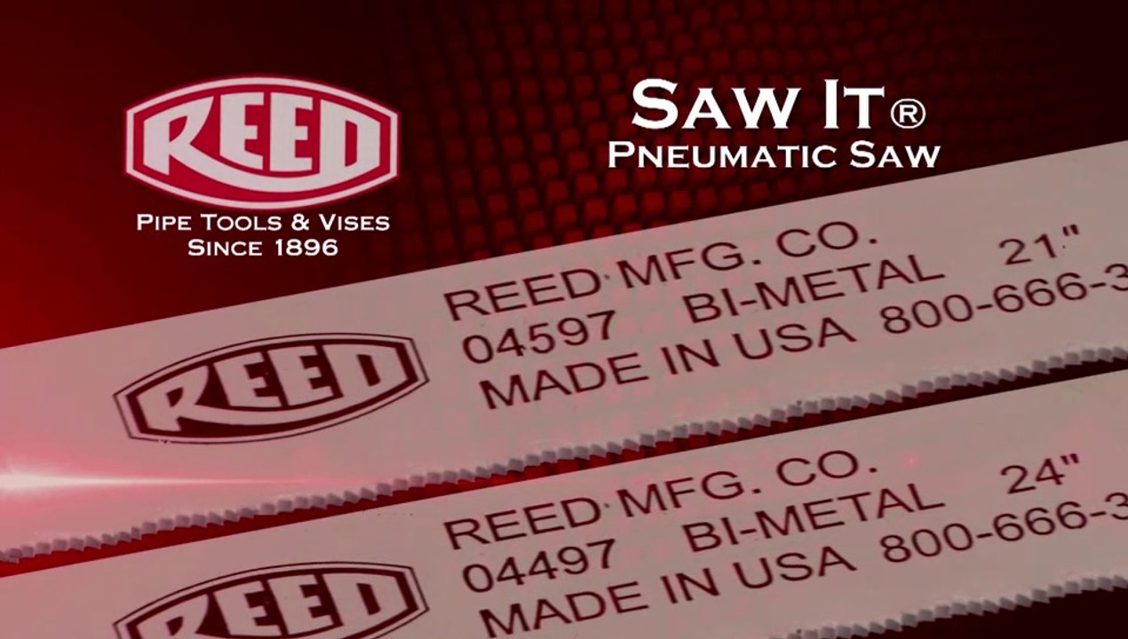 Saw It® Pneumatic Reciprocating Saw Demo - Reed Manufacturing