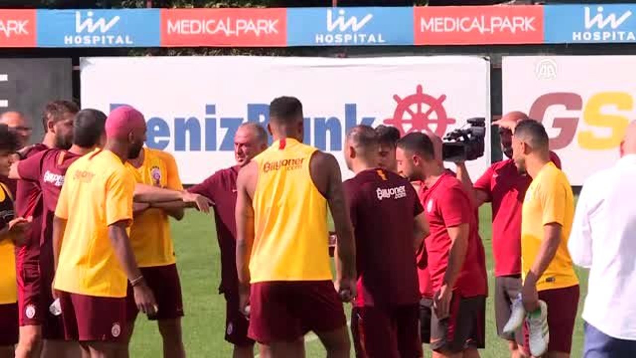 Galatasaray'da neşeli idman
