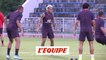 Neymar a retrouvé ses coéquipiers - Foot - PSG