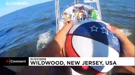 Fantasztikus kosár a levegőből