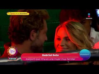 ¿Gabriel Soto ya conoce a los papás de Irina Baeva? | Sale el Sol