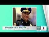 Reconocen al policía que detuvo a Esperanza 