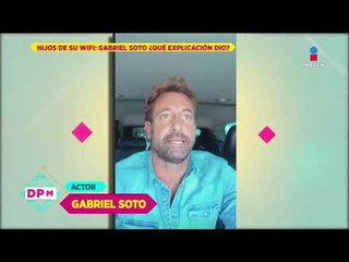 Gabriel Soto aclara por qué se salió enojado de programa de televisión | De Primera Mano