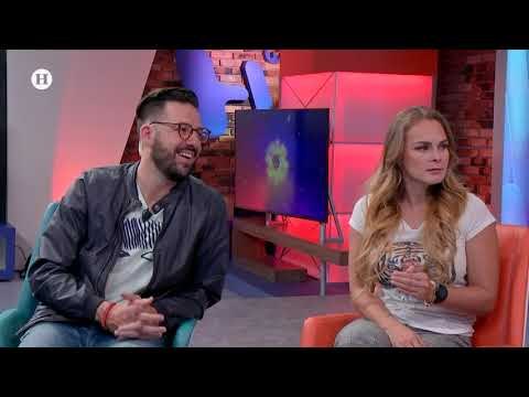 Patricia Guerra y triatleta invidente, nadaron a favor de 215 niños débiles visuales