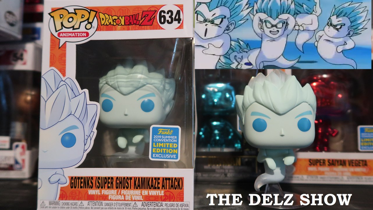 Gotenks Super Ghost Kamikaze Attack SDCC Funko pop Dragonball Z