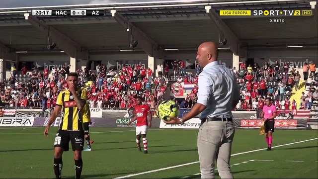 نادي هاكن - السويد ونادي إي زد آلكمار - هولندا الدوري الأوروبي الاياب 1_8_2019 الشوط الاول