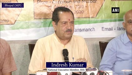 Download Video: RSS’s Indresh Kumar accuses Congress of misusing agencies, torturing Pragya Thakur