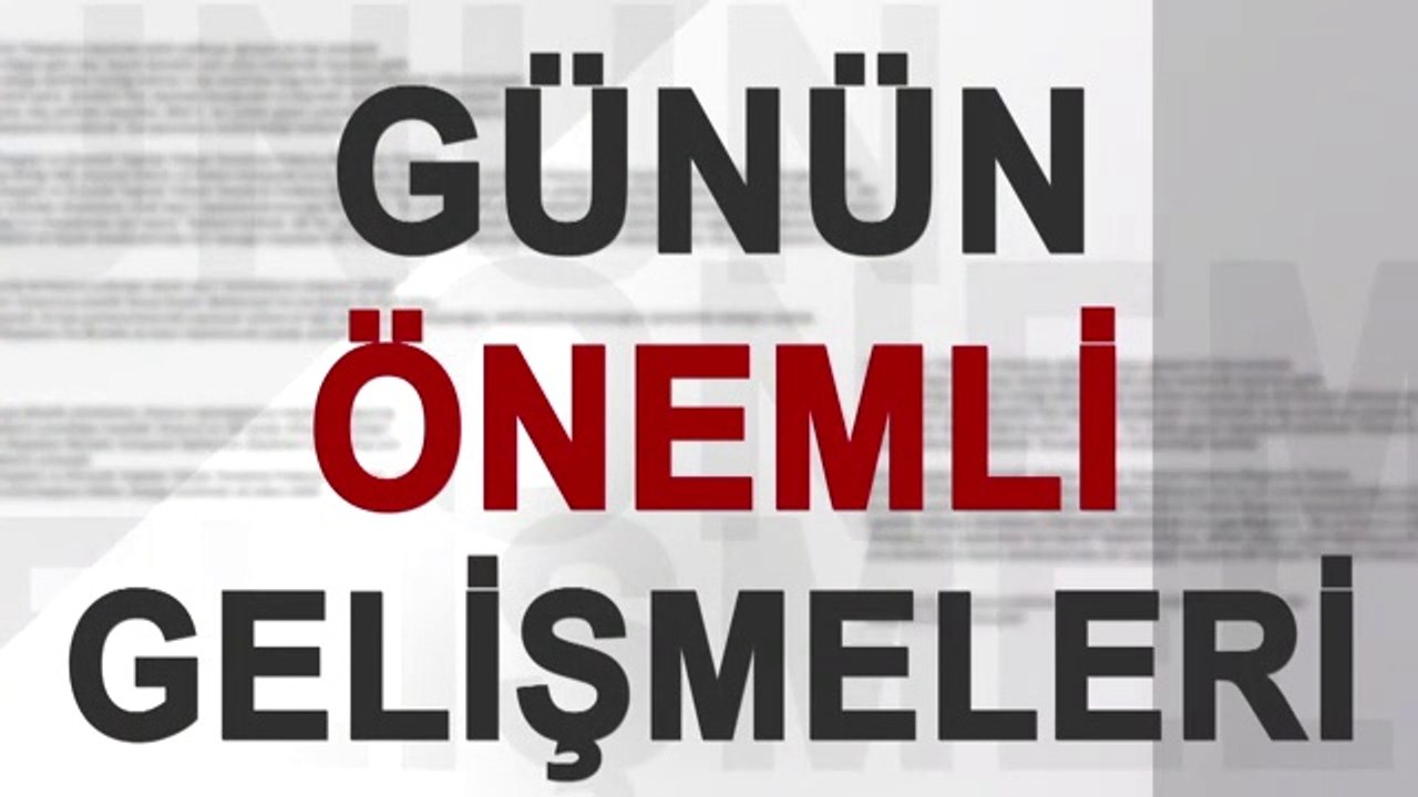 Günün özeti 01.08.2019