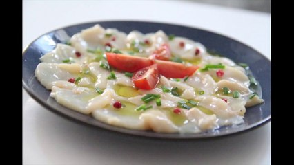 Carpaccio de noix de Saint-Jacques