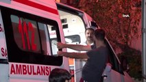 Hasta almaya çalışan ambulans askıda kaldı