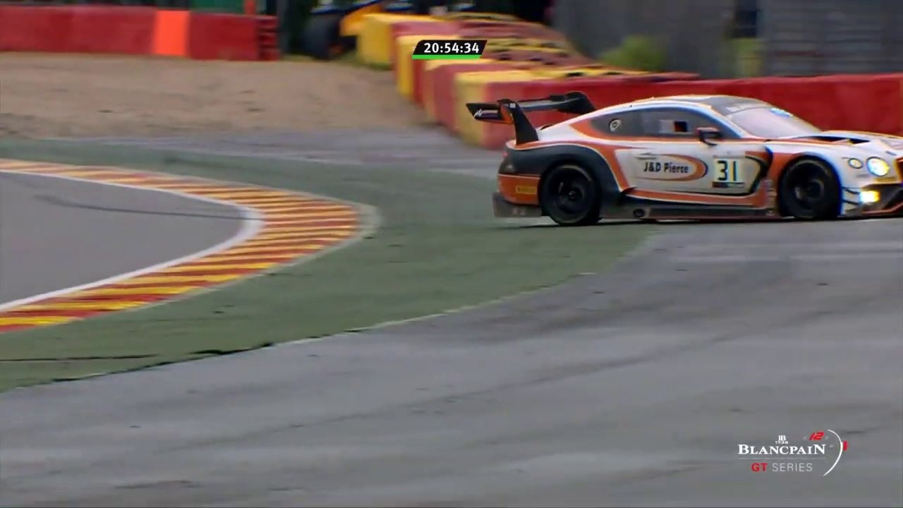 24H SPA 2019 BLANCAIN GT Series RACE Ratcliffe Massive crash
